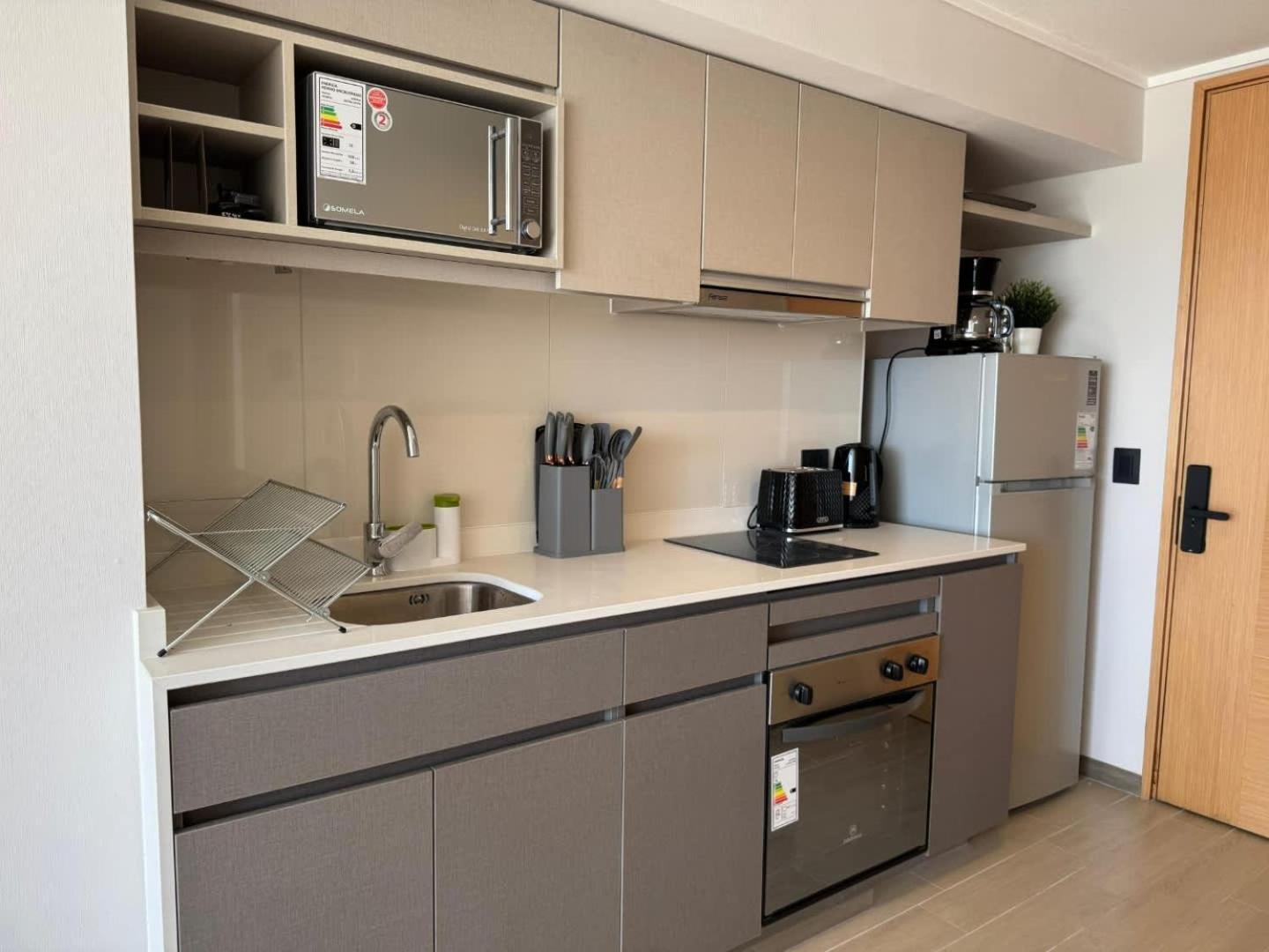 Comfortable Nunoa Metro And Plaza Apartamento