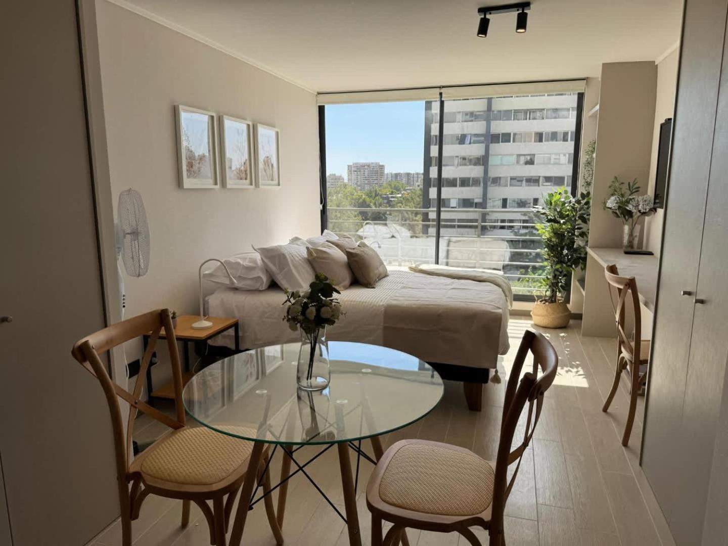 Apartamento Comfortable Nunoa Metro And Plaza Santiago